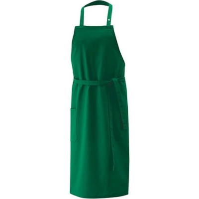 Exner Dlouhá pracovní zástěra s laclem EX106 Bottle Green