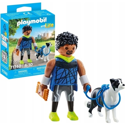 Playmobil 71740 Bežec s border kóliou