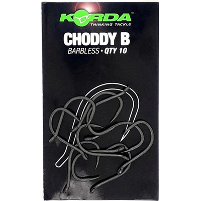 Korda Choddy Barbless (bez protihrotu) vel.6 10 ks