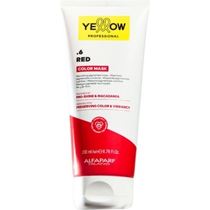 Yellow Professional Color Mask Nourishing Pigmented Mask 200 ml грижа за цвета . 6 Red