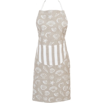 Clayre & Eef Zástěra Sea Shells 70x85 cm