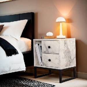ASG Нощно шкафче Glimmer Freesia Black (8684283112203)