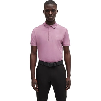 Image 1 of Boss Блуза с яка Boss Men's HBG Paule 4 Polo Shirt Premium Craftsmanship - Light Purple