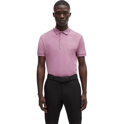 Boss Блуза с яка Boss Men's HBG Paule 4 Polo Shirt Premium Craftsmanship - Light Purple
