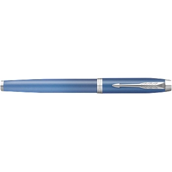 Parker Royal Rituals IM 2203904 сребърен клипс синя писалка 7040339006 (7040339006)