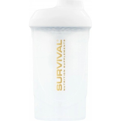Survival Šejker - 600 ml (bielo-zlatý)