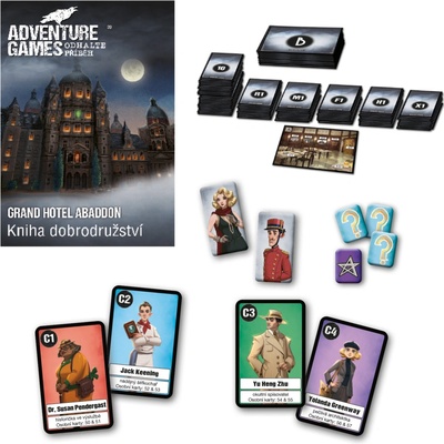 Adventure Games - Grand Hotel Abaddon, Brettspiel