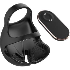 SuperLove Perfect Balls Stimulator with Remote Black