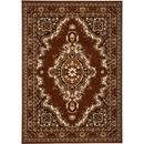 Alfa Carpets TEHERAN T-102 Brown Hnedá
