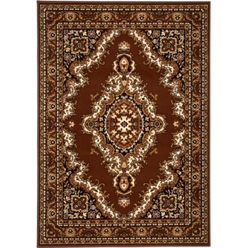 Alfa Carpets TEHERAN T-102 Brown Hnedá