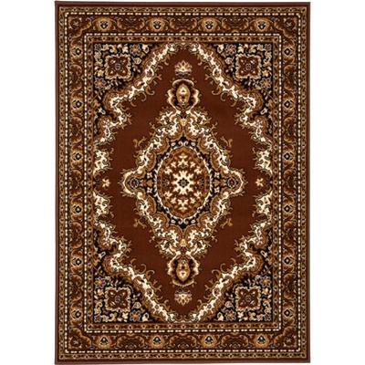 Alfa Carpets TEHERAN T-102 Brown Hnedá