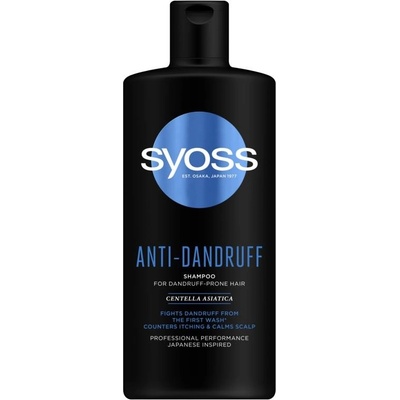 Syoss Shampoo Anti-Dandruff Šampón pre vlasy s lupinami 440 ml