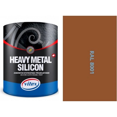 Vitex Heavy Metal Silikon 0,75 l lesklá Okrovo hnedá