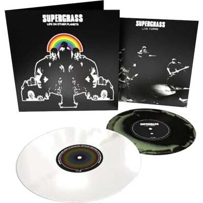 Supergrass - Life On Other Planets (Reissue) (Remastered) (White & Black Coloured) (LP + 10" Vinyl) (4050538901535)