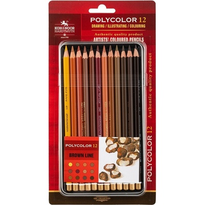 Koh-i-Noor3822 hnědá 12 ks