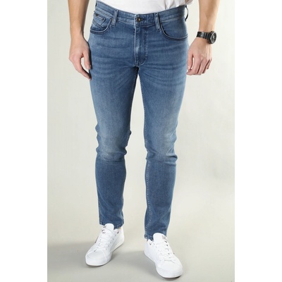 CROSS pánské slim tapered fit džíny Blake 185-148 modré