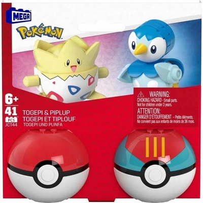Mega Pokémon Pokéball - Piplup & Togepi