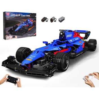 Mould King RC Formula Bolid F1 Dual Mode Control, modrá 1065ks