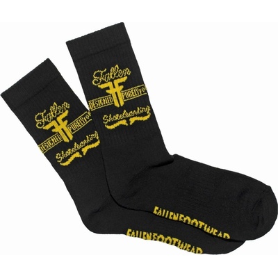 Fallen PURELY SOCKS Black/Yellow