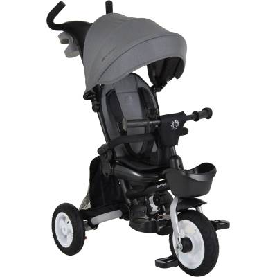 BYOX Детска сгъваема триколка Byox - Flexy Lux, 360°, тъмносива (112953)