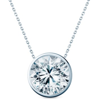 SAVICKI Колие The Journey: бяло злато, диамант