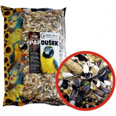 Fine Pet Super Mix Veľký papagáj 0,8 kg