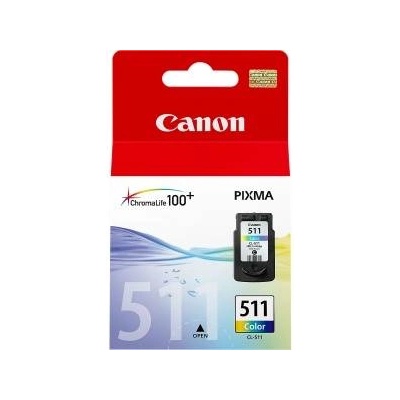 Оригиална касета за мастило Canon CL-511 Colour Циан/Магента/Жълт