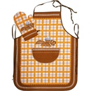 Forbyt Zástěra a chňapka Pečivo komplet hnědé