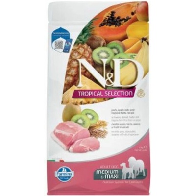 N&D Tropical Selection Adult Medium & Maxi Pork 10 kg