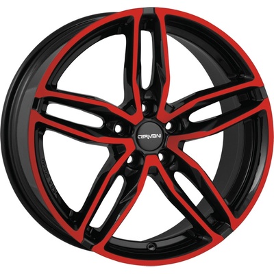 Carmani 13 8,5x19 5x112 ET35 red polished