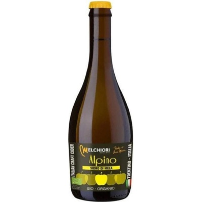 Melchiori Jablečný BIO Cider Alpino Trentino 5 % 0,5 l (holá láhev) – Zbozi.Blesk.cz