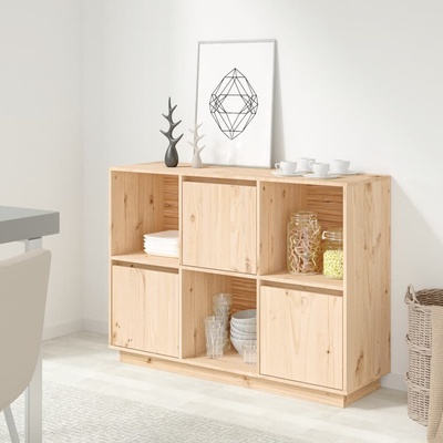 vidaXL 11461.814354 příborník 110,5 x 35 x 80 cm masivní borové dřevo