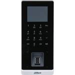 Dahua Контролер за достъп Dahua - ASI2212H-DW (LCD дисплей, IC/ID карта + код + пръстов отпечатък, RS-485/Wiegand/RJ45, I/O) (ASI2212H-DW)