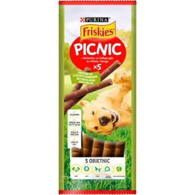 Friskies Picnic Karma pre pre psov s hovädzím mäsom (5 kusov) 42 g