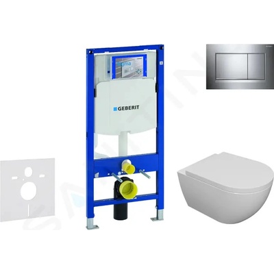 Geberit Duofix s tlačítkem Sigma30 SANI11CA1101 – Zboží Dáma