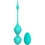 Passion labs Безжични вибро топчета "grace aqua blue" 20 см. 10 функции