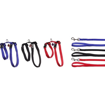 Karlie Flamingo nylonový postroj s vodítkem pro králíky 1,2 m