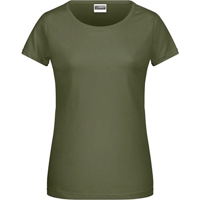 James&Nicholson Dámske tričko JN8007 Olive