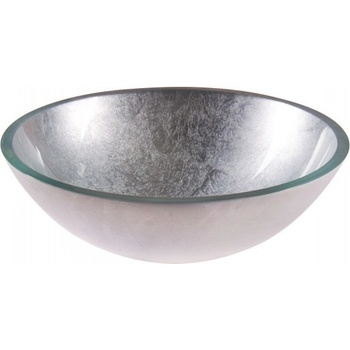 Inter Ceramic Стъклен умивалник icg 042silver