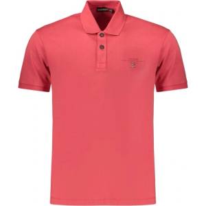 Napapijri Мъжка поло риза с къс ръкав napapijri, Размер m, Цвят Червено (np0a4gb4elbasjersey_roraq)
