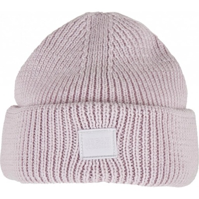 Urban Classics čiapka knitted Wool beanie Lilac