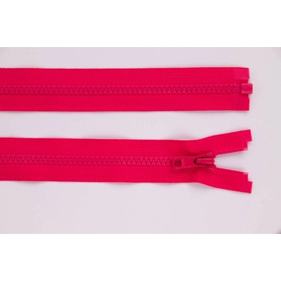 de-park Zip YKK - 95cm - dělitelný - sytě růžová - 345