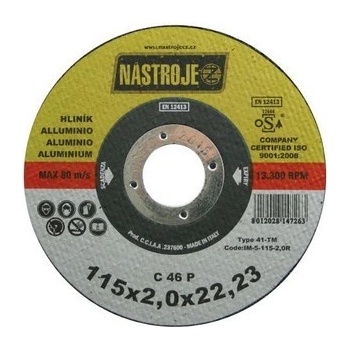 Nástroje cz Kotouč řezný 125 x 2,0 x 22 mm IM-5-125-2,0R