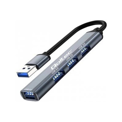 Qoltec Hub Adapter USB 3.0 4in1 | 4x USB 3.0