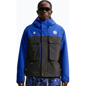 Nike Мъжко футболно яке Nike Inter Milan SE Skull Peak Storm-FIT in hyper blue/black/safety orange