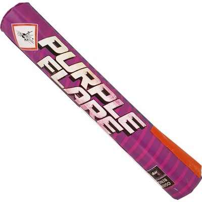Fotbalová pochodeň FIALOVÁ 1ks