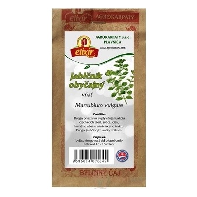 Agrokarpaty JABLEČNÍK OBYČEJNÝ nať bylinný čaj 30 g