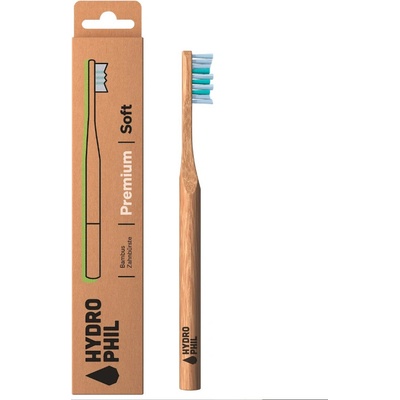 Hydrophil Bambusový zubní kartáček Premium Soft Natur Caribbean Sea