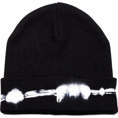 FALLEN Trademark Embroireded beanie black white Faded