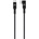Dviced Angled Braided cable USB-C to USB-C, 1, 25m - black (DV120016)